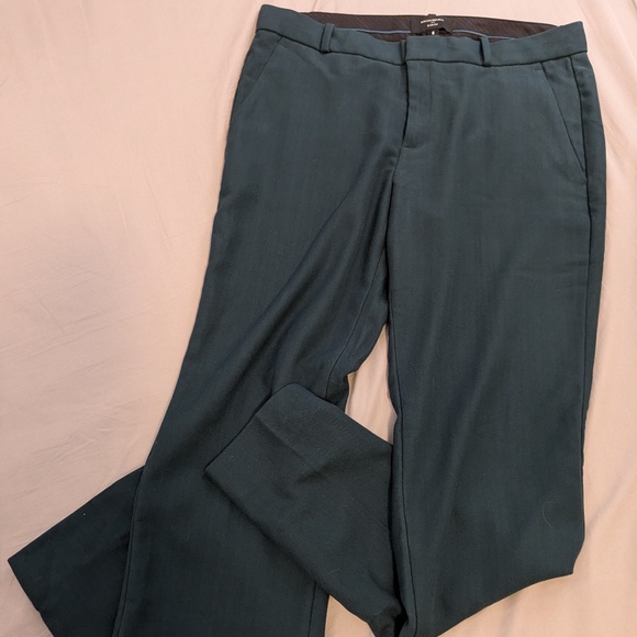 Banana Republic Ryan Fit Pants Size 8 Dark Teal - Picture 5 of 7